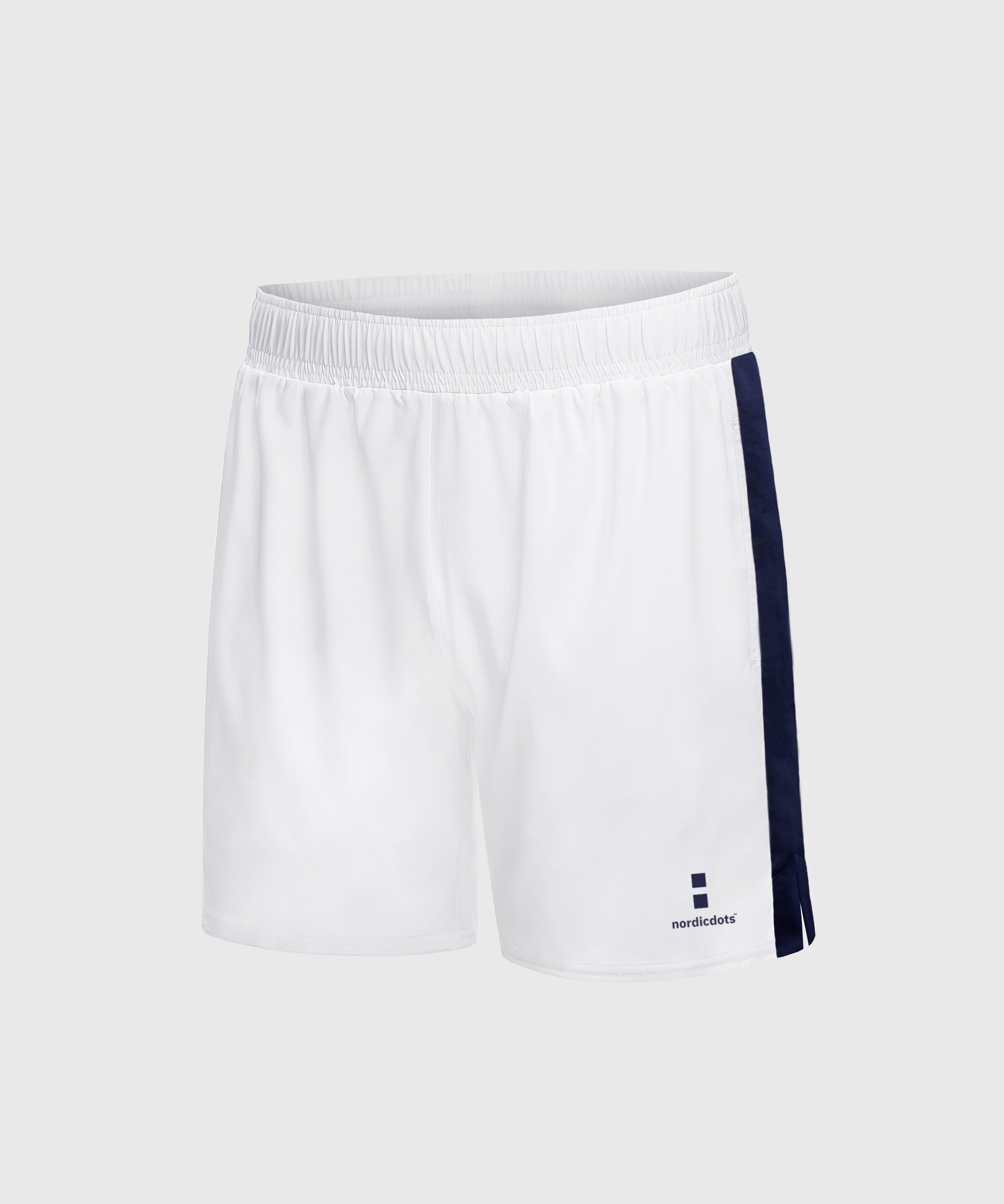 Performance Shorts White/Navy